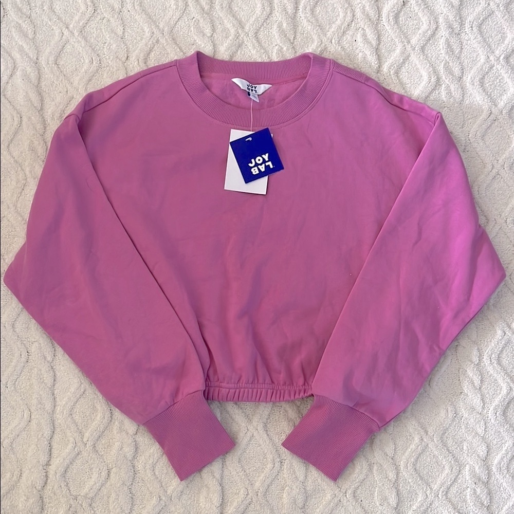 JoyLab | Women's Pink Crewneck Sweatshirt